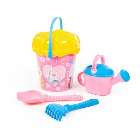 Набор "Принцесса" №15:ведро большое с наклейкой,ситечко - фото 2