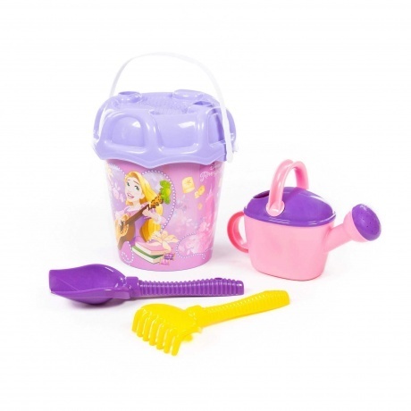 Набор "Принцесса" №15:ведро большое с наклейкой,ситечко - фото 7