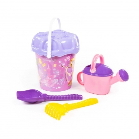 Набор "Принцесса" №15:ведро большое с наклейкой,ситечко - фото 8