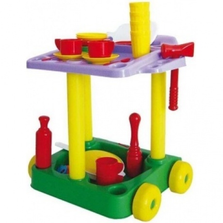 Сервировочный стол с набором посуды Совтехстром артУ533 6 1915₽