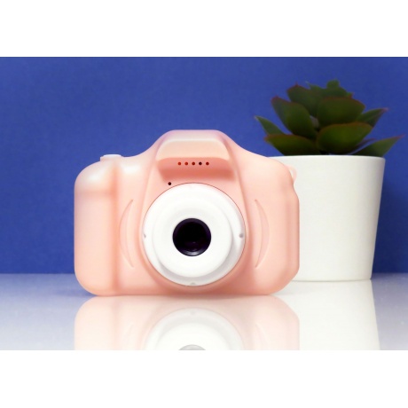 Фотоаппарат детский X2 розовый - фото 8
