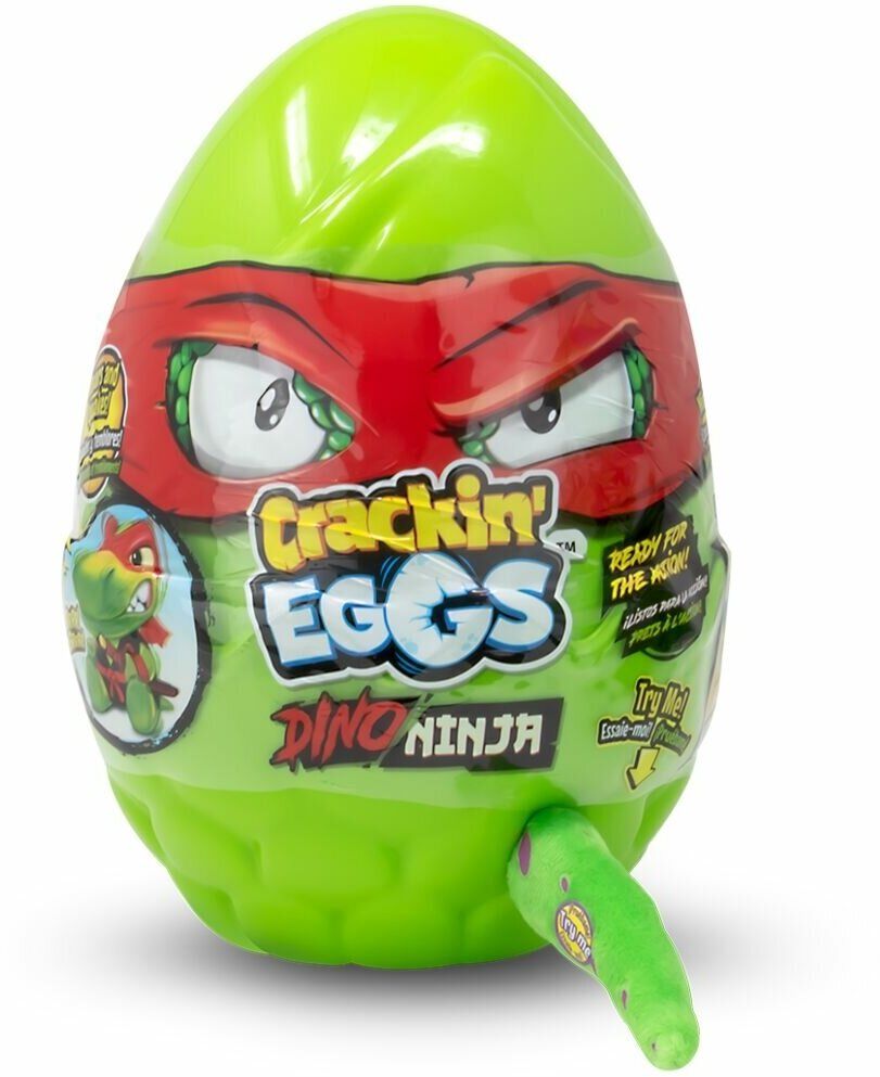 Игрушка-сюрприз Crackin' Eggs Серия Ниндзя 22 см (SK017A1) игрушка игровой набор ниндзя рафаэль 2624272 35 см желтый
