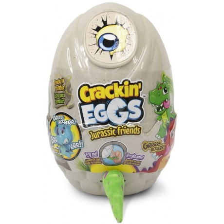 Игрушка-сюрприз Crackin' Eggs Серия Парк Динозавров 22 см (SK001A1) - фото 1
