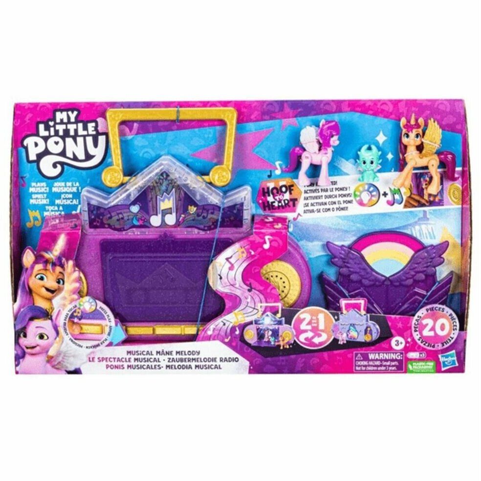 Игровой набор Hasbro My Little Pony MUSICAL MANE MELODY F38675L0 игровой набор с пластилином hasbro play doh конфетти f5949rc0