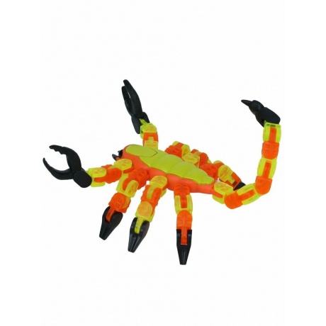 Антистресс-игрушка Klixx Creaturez Скорпион желтый - фото 2