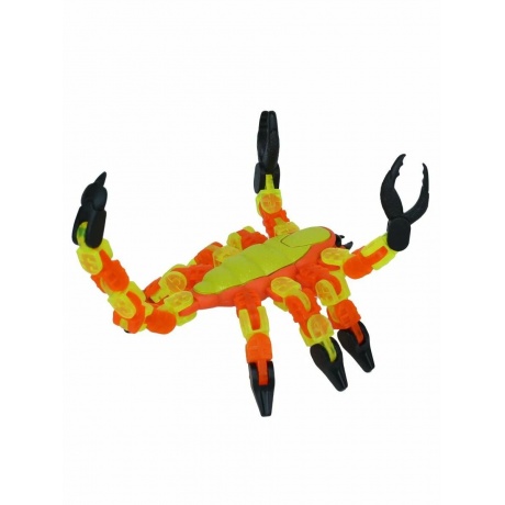 Антистресс-игрушка Klixx Creaturez Скорпион желтый - фото 3