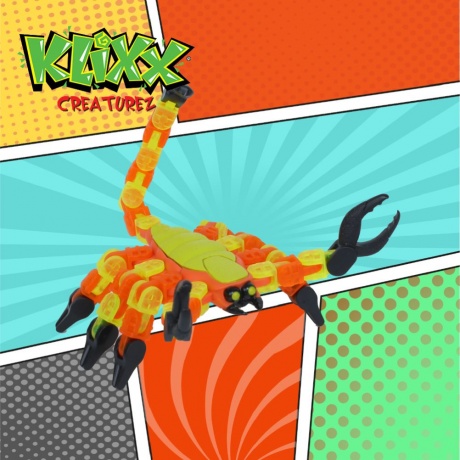 Антистресс-игрушка Klixx Creaturez Скорпион желтый - фото 9