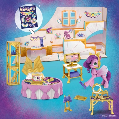 Игровой набор Hasbro &quot;My Little Pony. Моя Королевская спальня&quot; арт.38835 - фото 6
