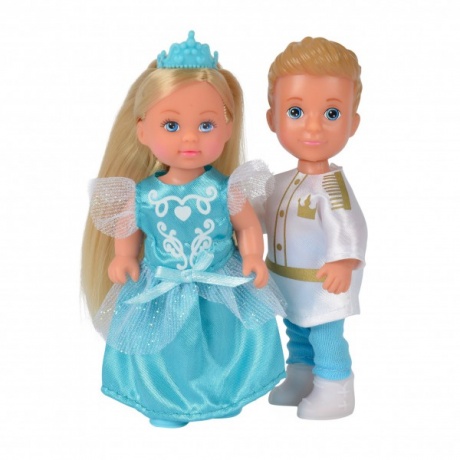 Куклы Тимми и Еви Simba - принц и принцесса, 12см 5733071WBO - фото 1