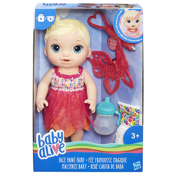 

Кукла Hasbro Baby Alive Малышка B9723