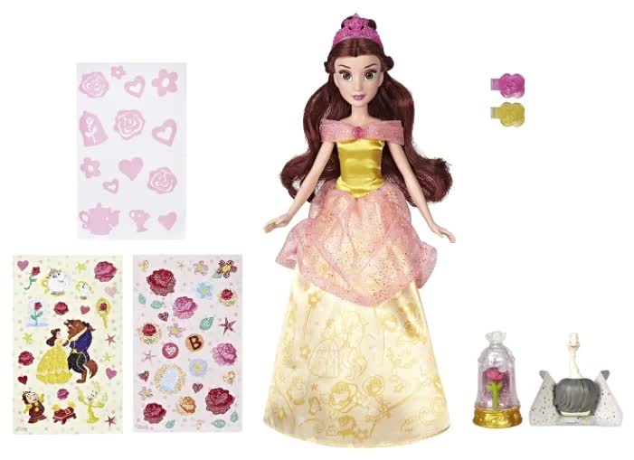Кукла Hasbro Disney Princess Сверкающая Белль E5599EU4