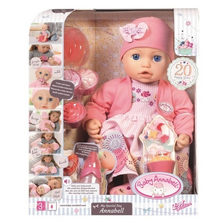 Кукла Zapf Creation Baby Annabell Праздничная 700-600 - фото 6