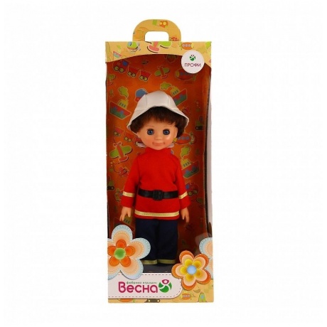 Кукла Пожарный 30 см (кукла пластмасссовая) Весна В3880 - фото 5