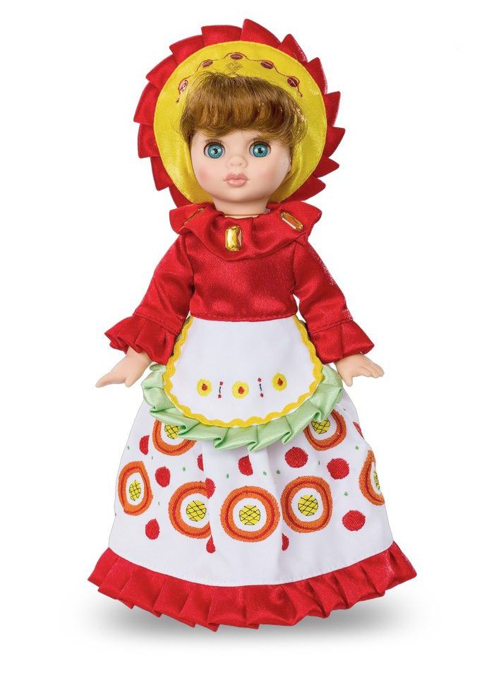 Кукла Эля Дымковская барыня кукла пластмассовая 30,5 см Весна Весна В2640