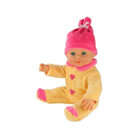 Кукла Малышка Сердечки (кукла пластмассовая),30 см Весна В3753 - фото 3