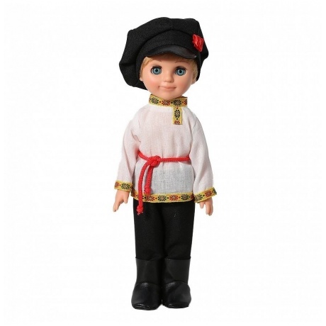 Кукла Мальчик в русском костюме 30 см (кукла пластмассовая) Весна В3909 - фото 2