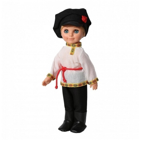 Кукла Мальчик в русском костюме 30 см (кукла пластмассовая) Весна В3909 - фото 3
