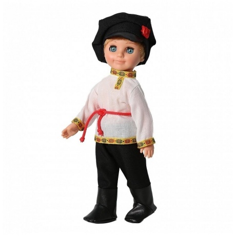 Кукла Мальчик в русском костюме 30 см (кукла пластмассовая) Весна В3909 - фото 4