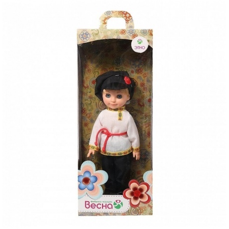 Кукла Мальчик в русском костюме 30 см (кукла пластмассовая) Весна В3909 - фото 7