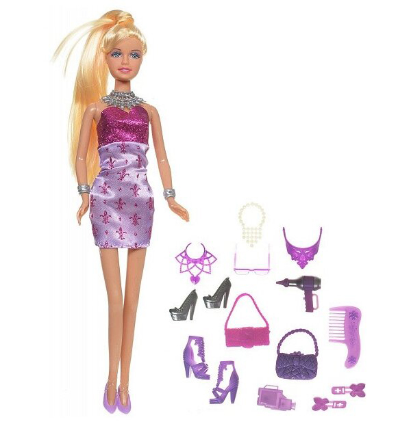 Кукла с аксессуарами в коробке,29 см 8233 - фото 3