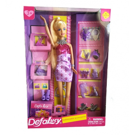 Кукла с аксессуарами в коробке,29 см 8233 - фото 7