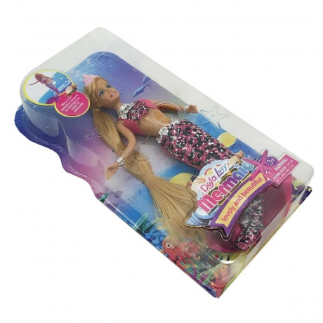 Кукла-русалка с аксессуарами Mermaid в блистере 8433 - фото 9