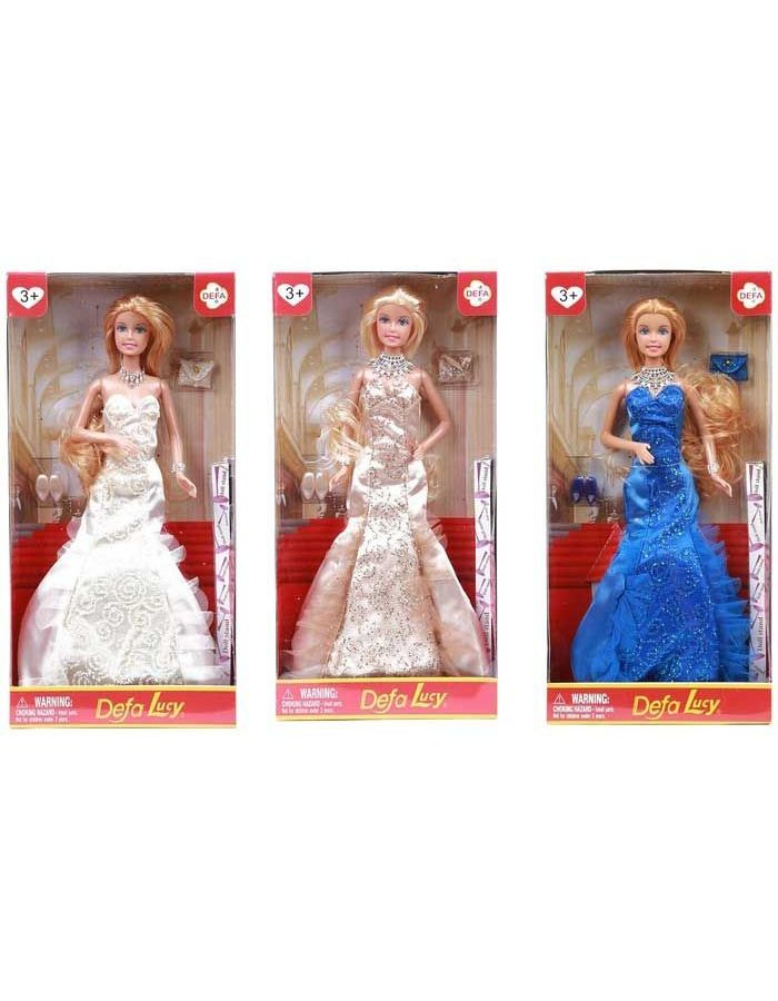 Кукла с подставкой в коробке 8270 кукла для девочки в платье с длинной косой в пакете вечернее платье джессика