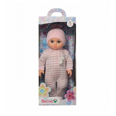 Весна. Пупс "Розовое облако" 42 см пластм. арт.В4119 - фото 6