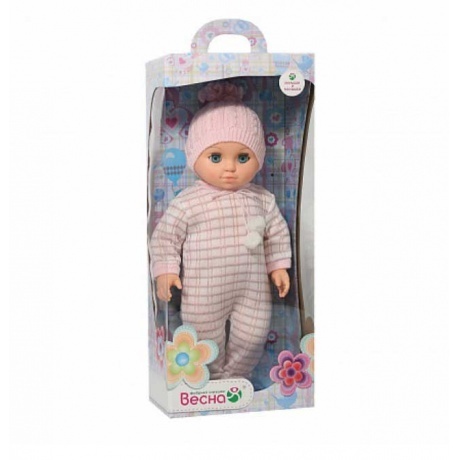 Весна. Пупс "Розовое облако" 42 см пластм. арт.В4119 - фото 7