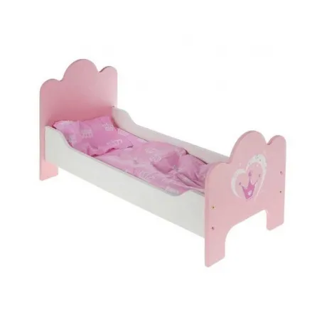 Кроватка арт.67114/48375 "Корона" с постелькой (дерево) Mary Pop...