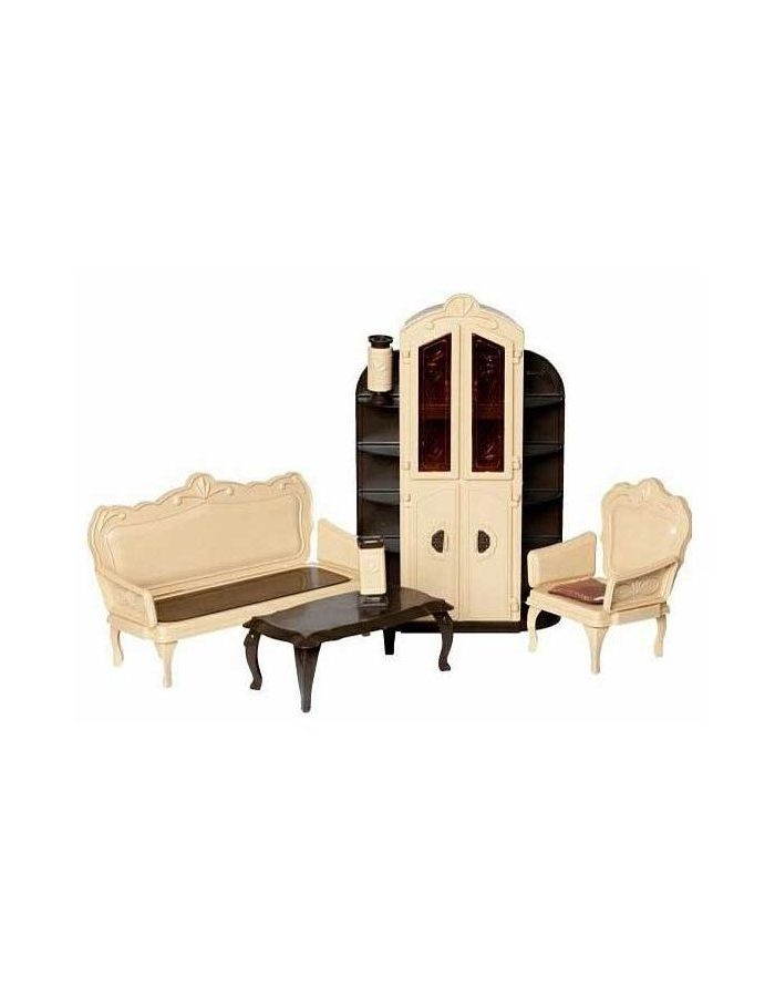 Набор для кукол Огонек Мебель для гостинной арт.С-1299 мебель для кукол огонек салон парикмахерская с 1421