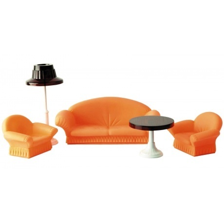 

Набор для кукол Конфетти Огонек "Гостиная" (оранжевая) арт.С-1336