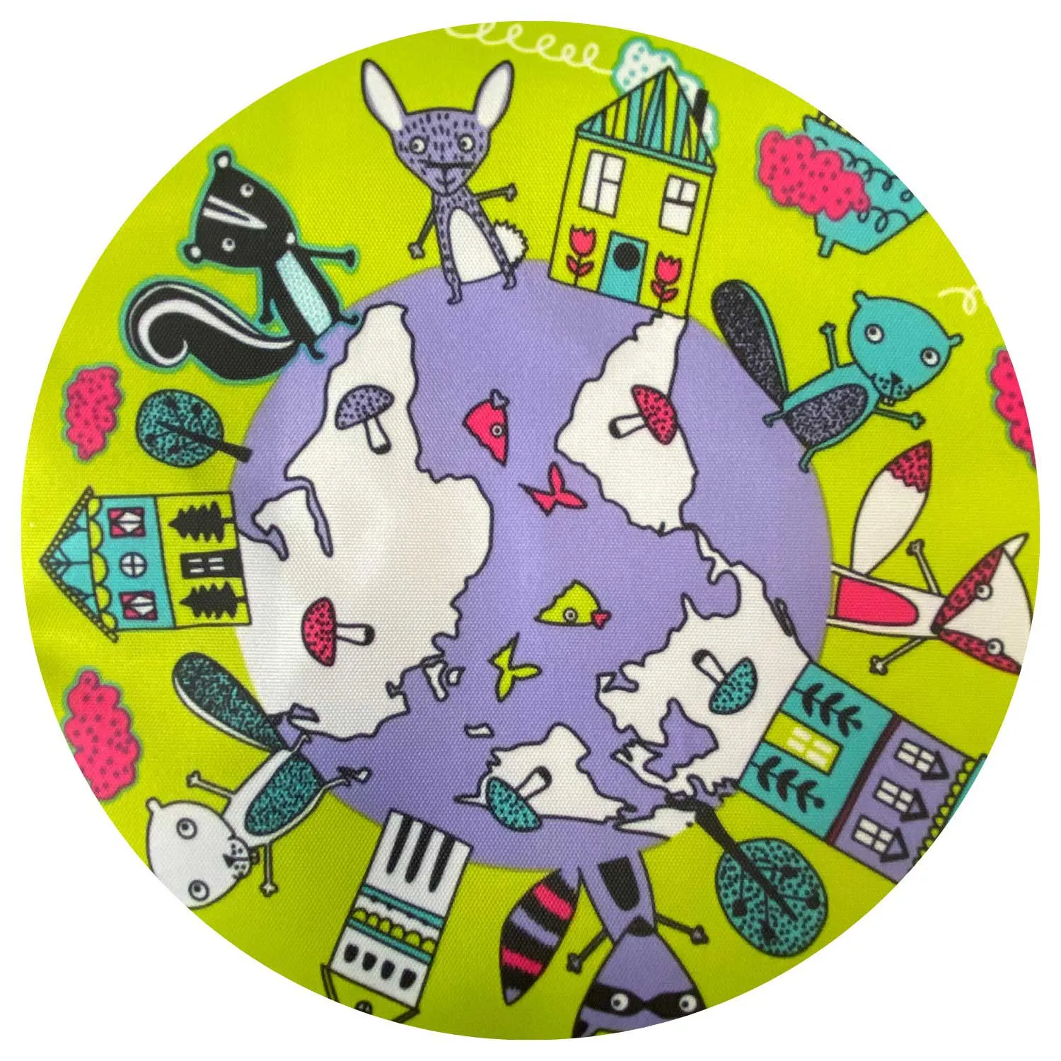 Коляска кукольная Ясюкевич №3 "Зеленая планета" (66*30*53см) - фото 2