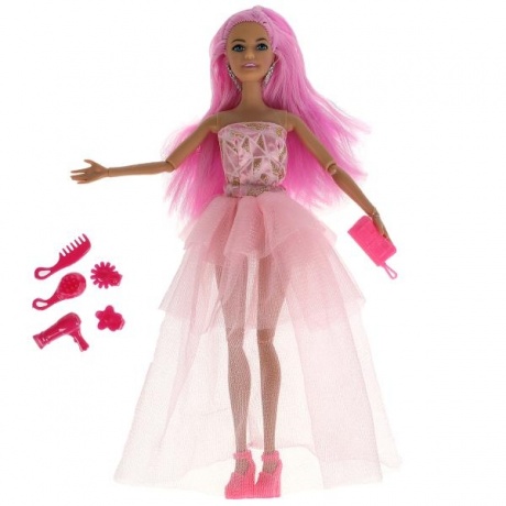 Кукла Карапуз "София" 29см волосы меняют цвет с акс, арт.66510-21-S-BB /24 - фото 1