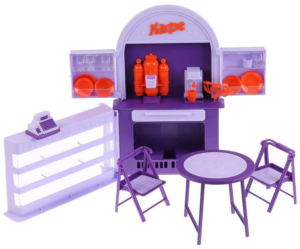 Мебель для кукол Огонек Кафе-бар 