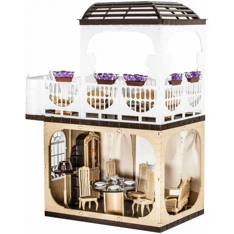 Дом для кукол Огонек "Дом" арт.С-1293 /1