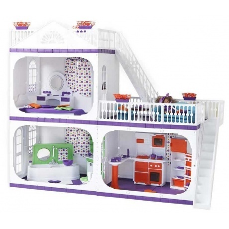 Дом для кукол Огонек Конфетти "Коттедж" арт.С-1330 /1