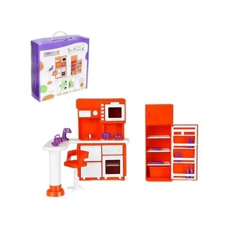 Мебель для кукол Огонек &quot;Кухня&quot; арт.С-1339 /3 - фото 4