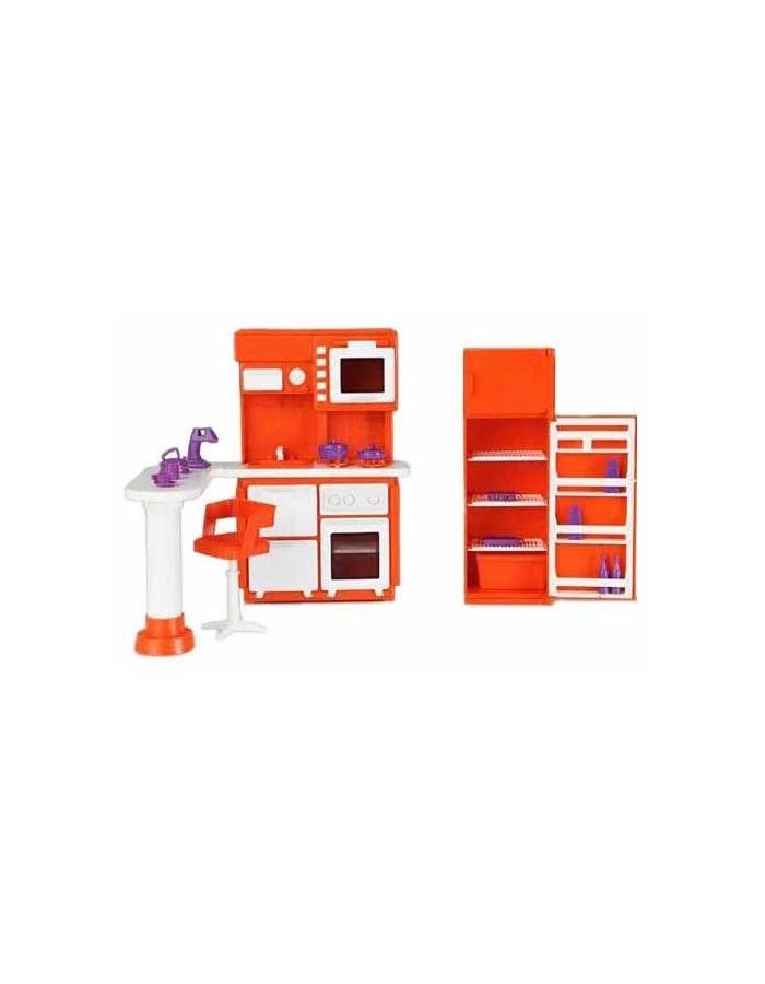 Мебель для кукол Огонек Кухня арт.С-1339 /3 мебель для кукол огонек конфетти гостиная фиолетовая арт с 1580 6