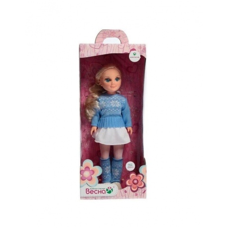 Анастасия снежинка Весна кукла 42 см пластмассовая озвученн. - фото 2