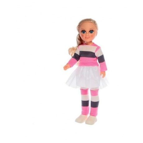 Анастасия яркие полоски Весна кукла 42 см пластмассовая озвученная - фото 3
