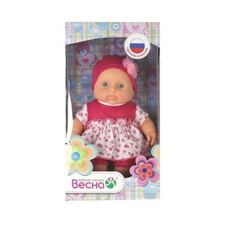 Пупс Карапуз 4 Весна девочка 20 см пластмассовая - фото 8