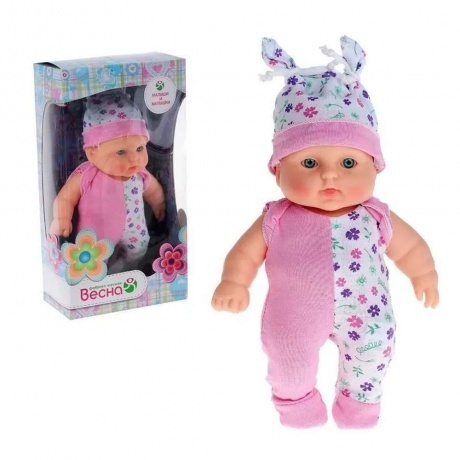 

Пупс Карапуз 11 Весна девочка кукла 20 см пластмассовая