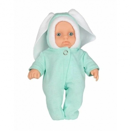 Пупс Карапуз 23 девочка 20 см пластмассовая - фото 3