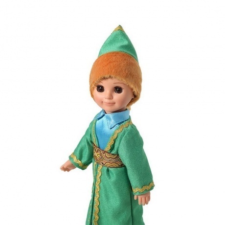 Кукла Мальчик в башкирском костюме 30 см.Весна пластмассовая - фото 2