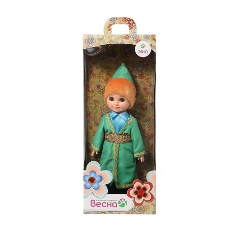 Кукла Мальчик в башкирском костюме 30 см.Весна пластмассовая - фото 6