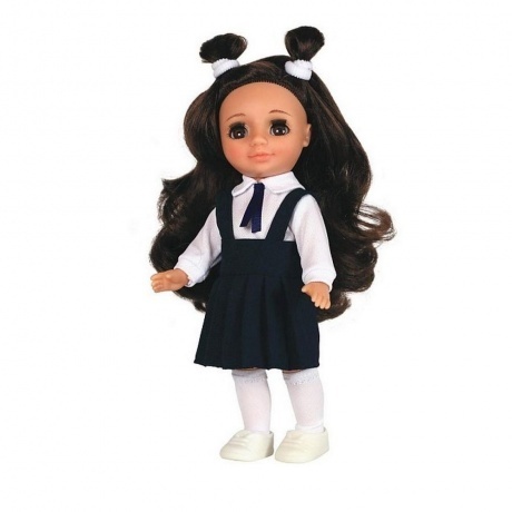 Кукла Ася первоклассница в синем.26см Кукла пластмассовая - фото 4
