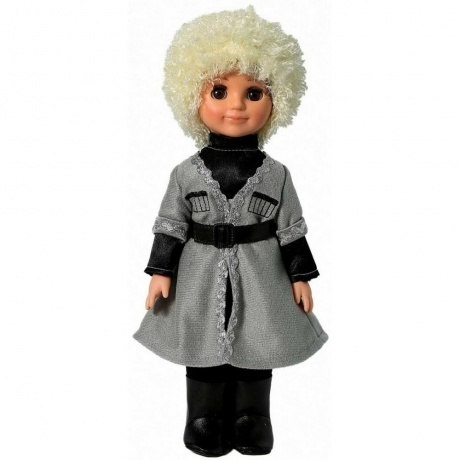 Кукла Мальчик в грузинском костюме Весна 30 см пластмассовая