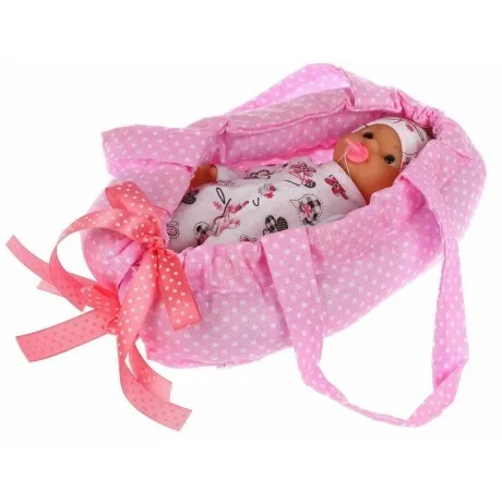 Пупс "Эля" в переноске