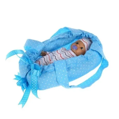 Пупс "Гриша" 22 см в переноске